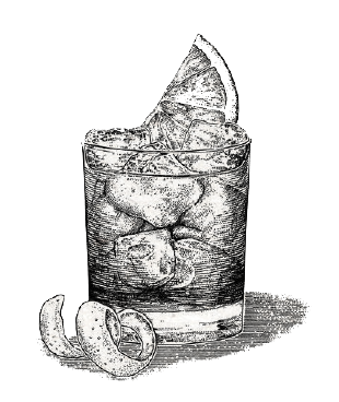 Cocktail illustration